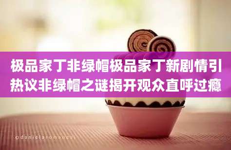极品家丁非绿帽极品家丁新剧情引热议非绿帽之谜揭开观众直呼过瘾