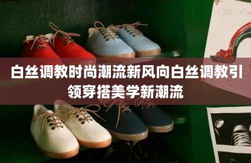 白丝调教时尚潮流新风向白丝调教引领穿搭美学新潮流
