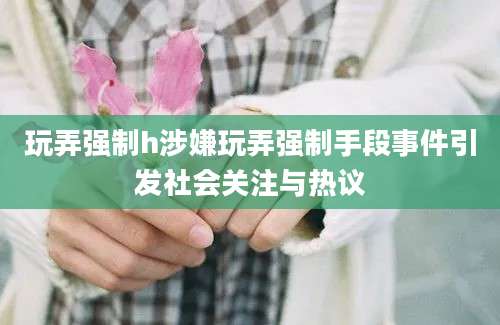 玩弄强制h涉嫌玩弄强制手段事件引发社会关注与热议