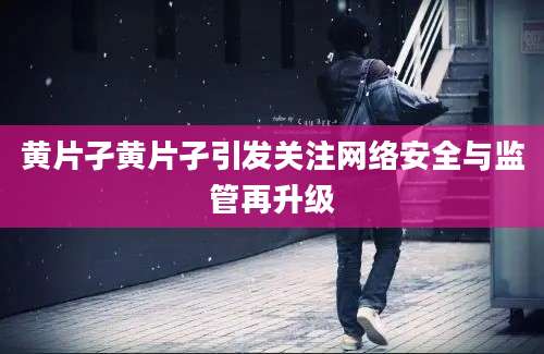 黄片孑黄片孑引发关注网络安全与监管再升级