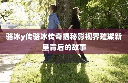 骆冰y传骆冰传奇揭秘影视界璀璨新星背后的故事