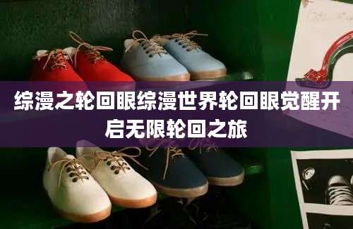 综漫之轮回眼综漫世界轮回眼觉醒开启无限轮回之旅