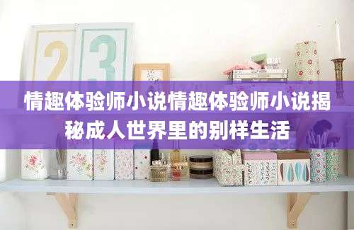 情趣体验师小说情趣体验师小说揭秘成人世界里的别样生活