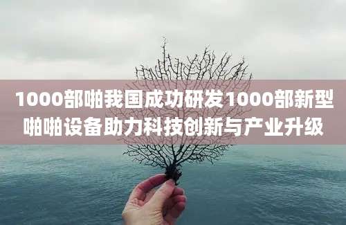 1000部啪我国成功研发1000部新型啪啪设备助力科技创新与产业升级