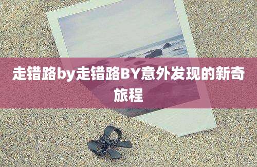 走错路by走错路BY意外发现的新奇旅程