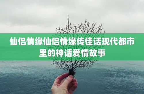 仙侣情缘仙侣情缘传佳话现代都市里的神话爱情故事