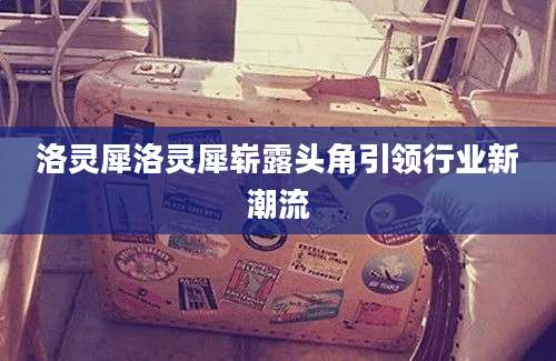 洛灵犀洛灵犀崭露头角引领行业新潮流