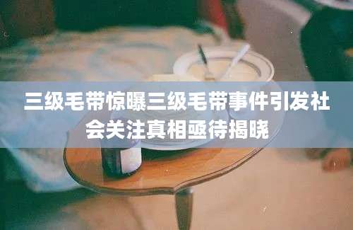 三级毛带惊曝三级毛带事件引发社会关注真相亟待揭晓