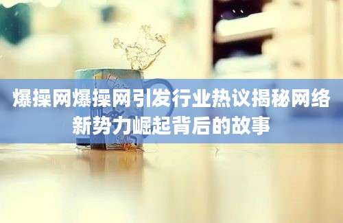 爆操网爆操网引发行业热议揭秘网络新势力崛起背后的故事