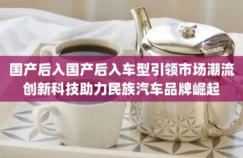 国产后入国产后入车型引领市场潮流创新科技助力民族汽车品牌崛起