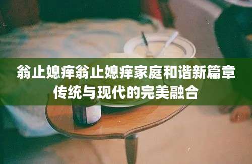 翁止媳痒翁止媳痒家庭和谐新篇章传统与现代的完美融合