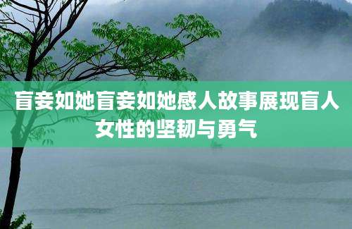盲妾如她盲妾如她感人故事展现盲人女性的坚韧与勇气