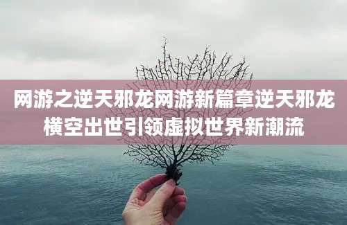 网游之逆天邪龙网游新篇章逆天邪龙横空出世引领虚拟世界新潮流