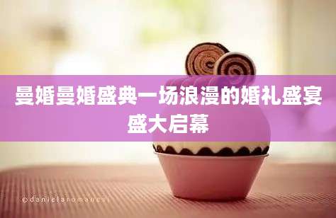 曼婚曼婚盛典一场浪漫的婚礼盛宴盛大启幕