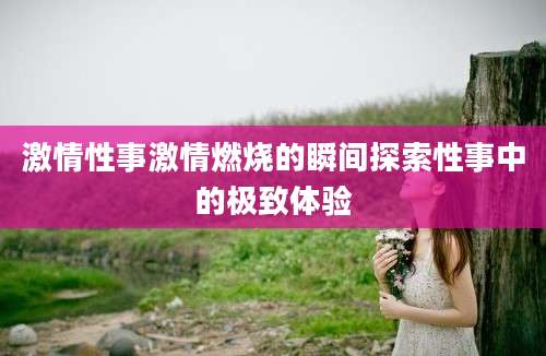 激情性事激情燃烧的瞬间探索性事中的极致体验