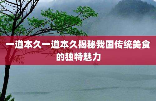 一道本久一道本久揭秘我国传统美食的独特魅力