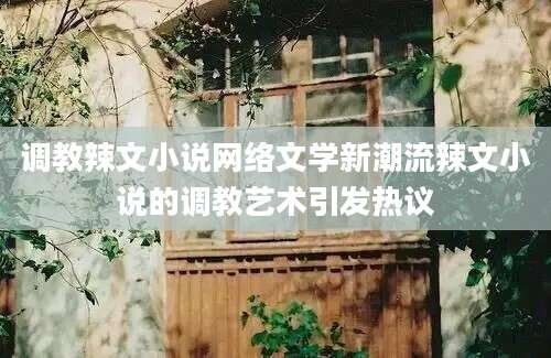 调教辣文小说网络文学新潮流辣文小说的调教艺术引发热议