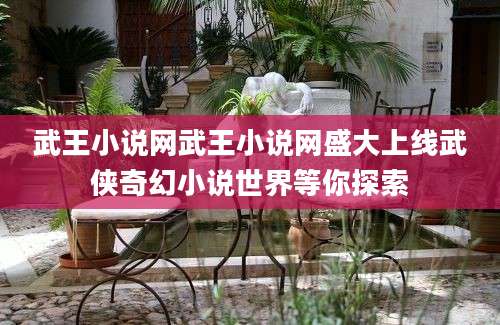 武王小说网武王小说网盛大上线武侠奇幻小说世界等你探索