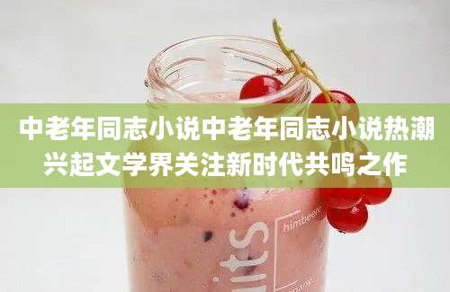 中老年同志小说中老年同志小说热潮兴起文学界关注新时代共鸣之作
