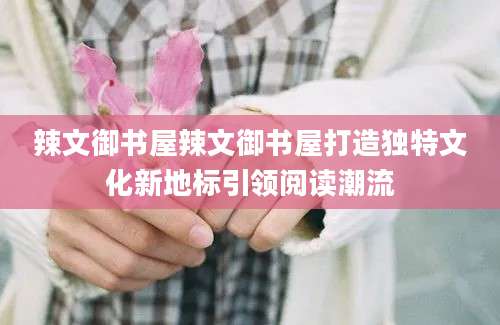 辣文御书屋辣文御书屋打造独特文化新地标引领阅读潮流