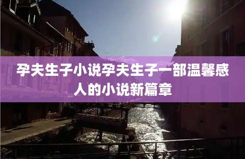 孕夫生子小说孕夫生子一部温馨感人的小说新篇章