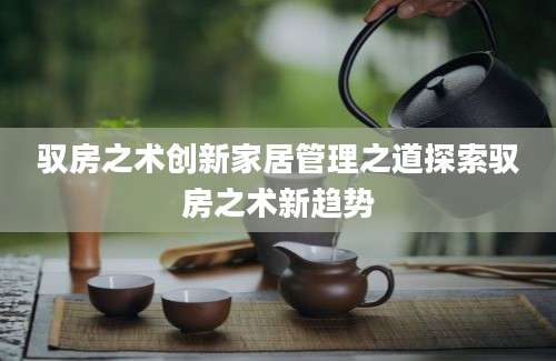 驭房之术创新家居管理之道探索驭房之术新趋势