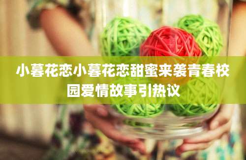 小暮花恋小暮花恋甜蜜来袭青春校园爱情故事引热议