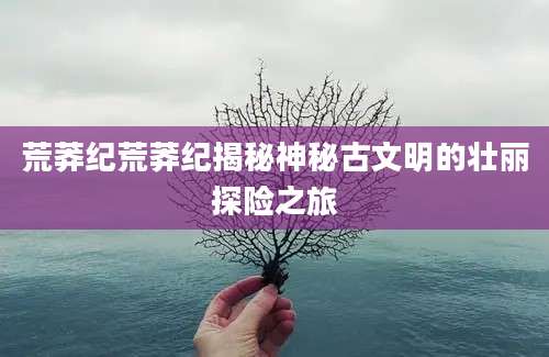 荒莽纪荒莽纪揭秘神秘古文明的壮丽探险之旅