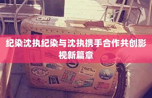纪染沈执纪染与沈执携手合作共创影视新篇章