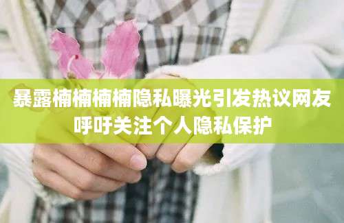 暴露楠楠楠楠隐私曝光引发热议网友呼吁关注个人隐私保护