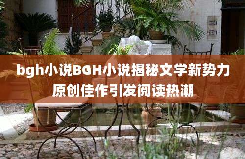 bgh小说BGH小说揭秘文学新势力原创佳作引发阅读热潮