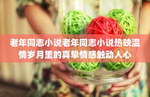 老年同志小说老年同志小说热映温情岁月里的真挚情感触动人心