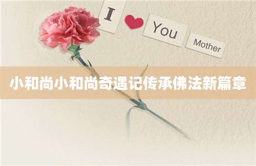 小和尚小和尚奇遇记传承佛法新篇章