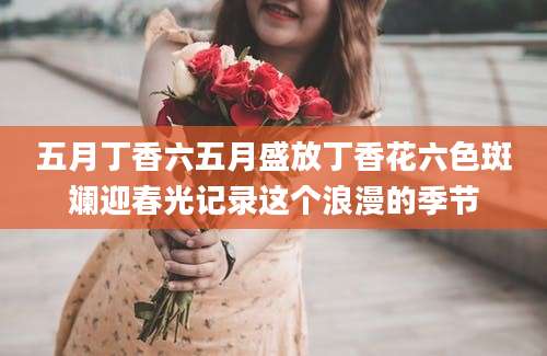五月丁香六五月盛放丁香花六色斑斓迎春光记录这个浪漫的季节