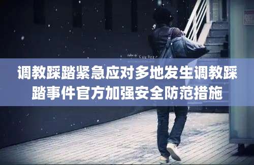 调教踩踏紧急应对多地发生调教踩踏事件官方加强安全防范措施