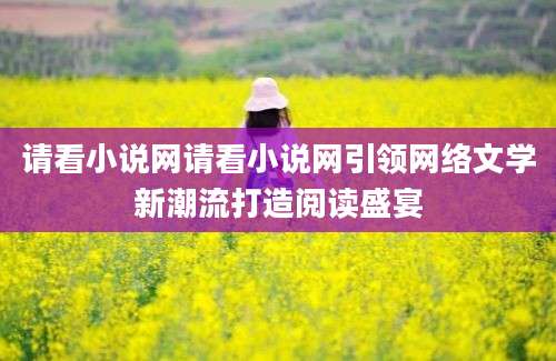 请看小说网请看小说网引领网络文学新潮流打造阅读盛宴