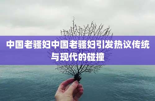 中国老骚妇中国老骚妇引发热议传统与现代的碰撞