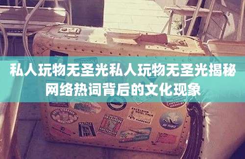 私人玩物无圣光私人玩物无圣光揭秘网络热词背后的文化现象