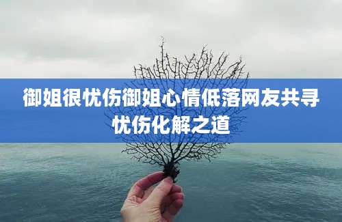 御姐很忧伤御姐心情低落网友共寻忧伤化解之道