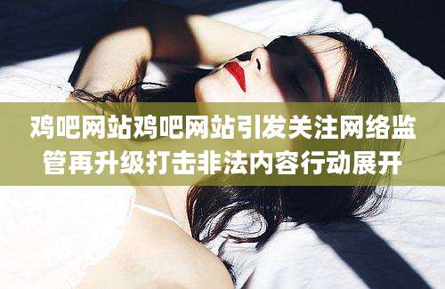 鸡吧网站鸡吧网站引发关注网络监管再升级打击非法内容行动展开