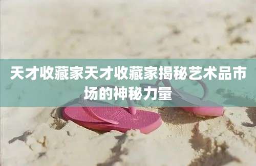 天才收藏家天才收藏家揭秘艺术品市场的神秘力量