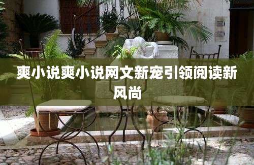 爽小说爽小说网文新宠引领阅读新风尚