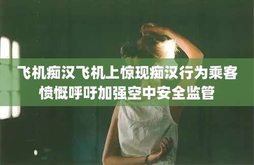 飞机痴汉飞机上惊现痴汉行为乘客愤慨呼吁加强空中安全监管