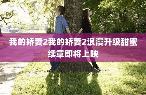 我的娇妻2我的娇妻2浪漫升级甜蜜续章即将上映