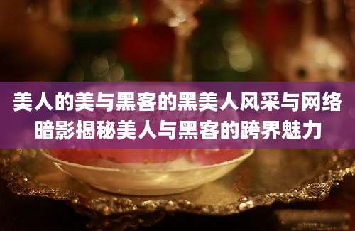 美人的美与黑客的黑美人风采与网络暗影揭秘美人与黑客的跨界魅力
