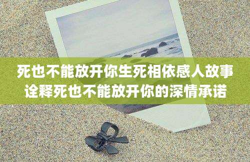 死也不能放开你生死相依感人故事诠释死也不能放开你的深情承诺