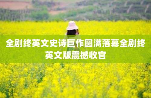全剧终英文史诗巨作圆满落幕全剧终英文版震撼收官