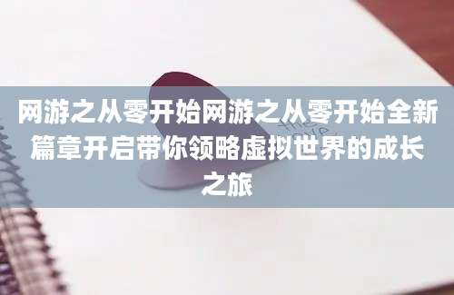 网游之从零开始网游之从零开始全新篇章开启带你领略虚拟世界的成长之旅
